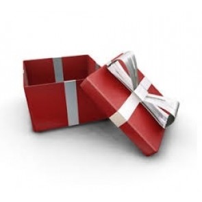 Large Red gift box (Up to 30 items)