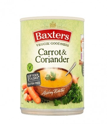 Baxters Carrot & Coriander soup 400g